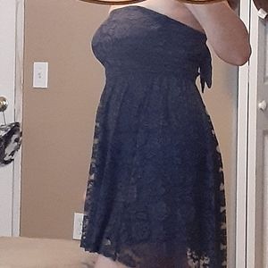 Hollister strapless dress
